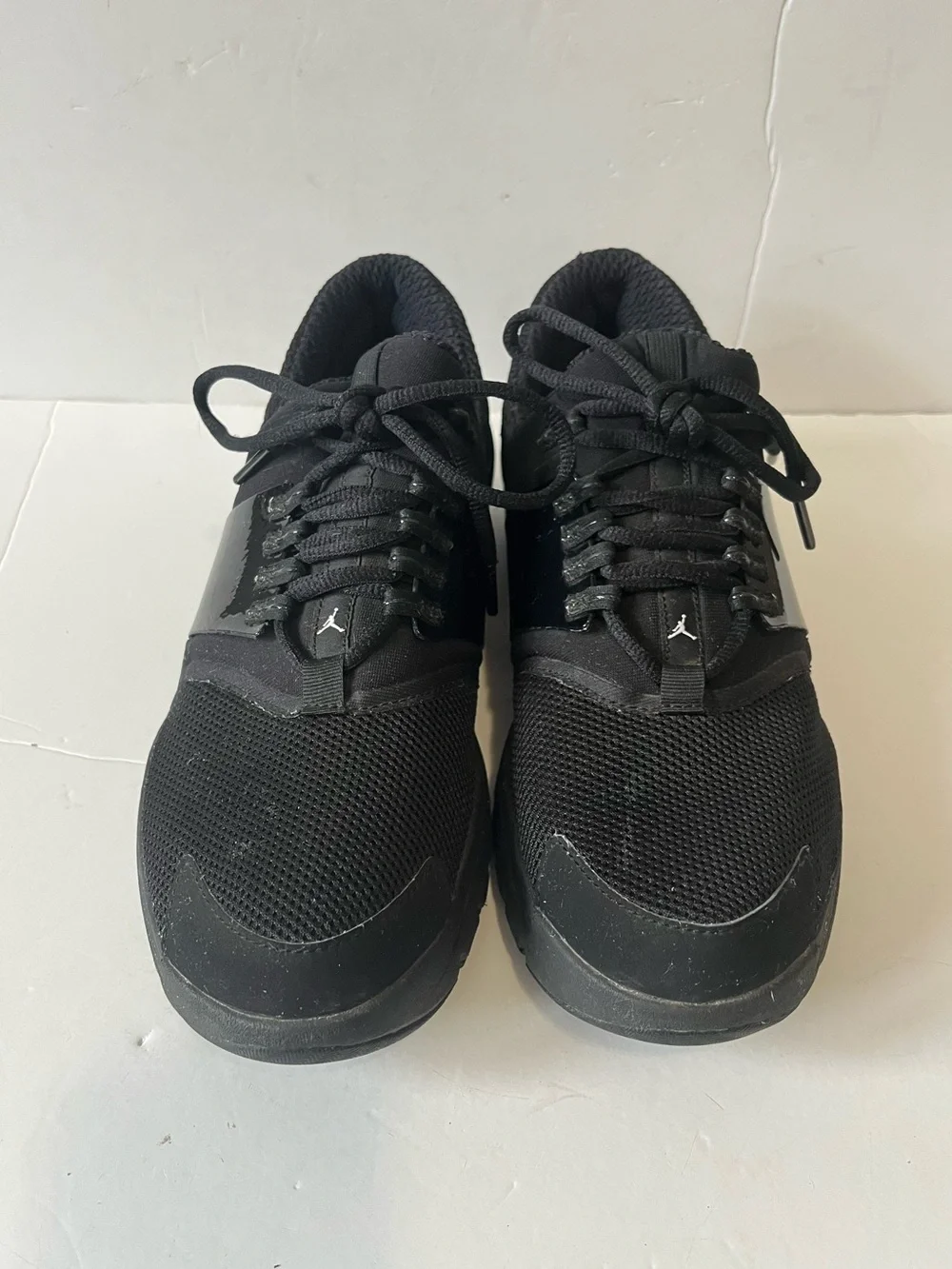 Jordan Training Day Triple Black Black Mesh Athletic Sneakers Men's Size 9